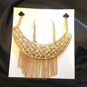 Statement Necklace and Earring Set
